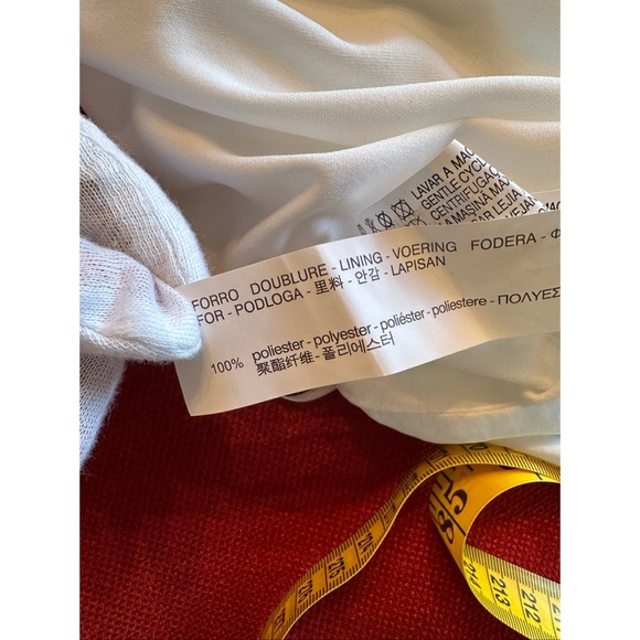 Zara Ivory Satin Effect Strappy Blouse Bodysuit, NWT, S - Picture 11 of 12